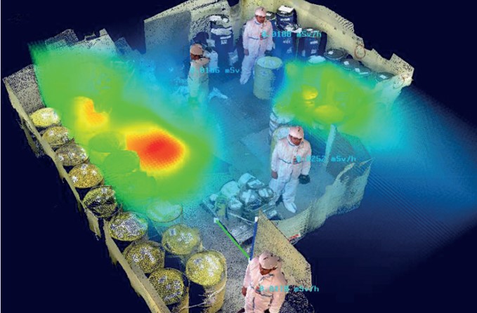 Cartographie radiologique et radioprotection intégrée
