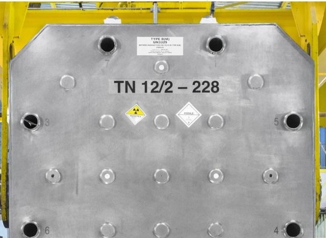 TN Eagle: Storage & Transport Nuclear Cask | Orano
